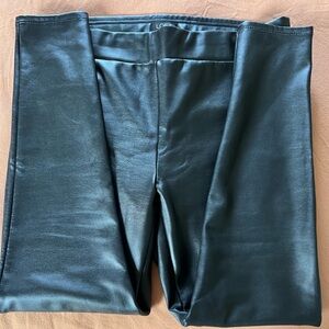 LOFT PETITES Pleather Lined Pants